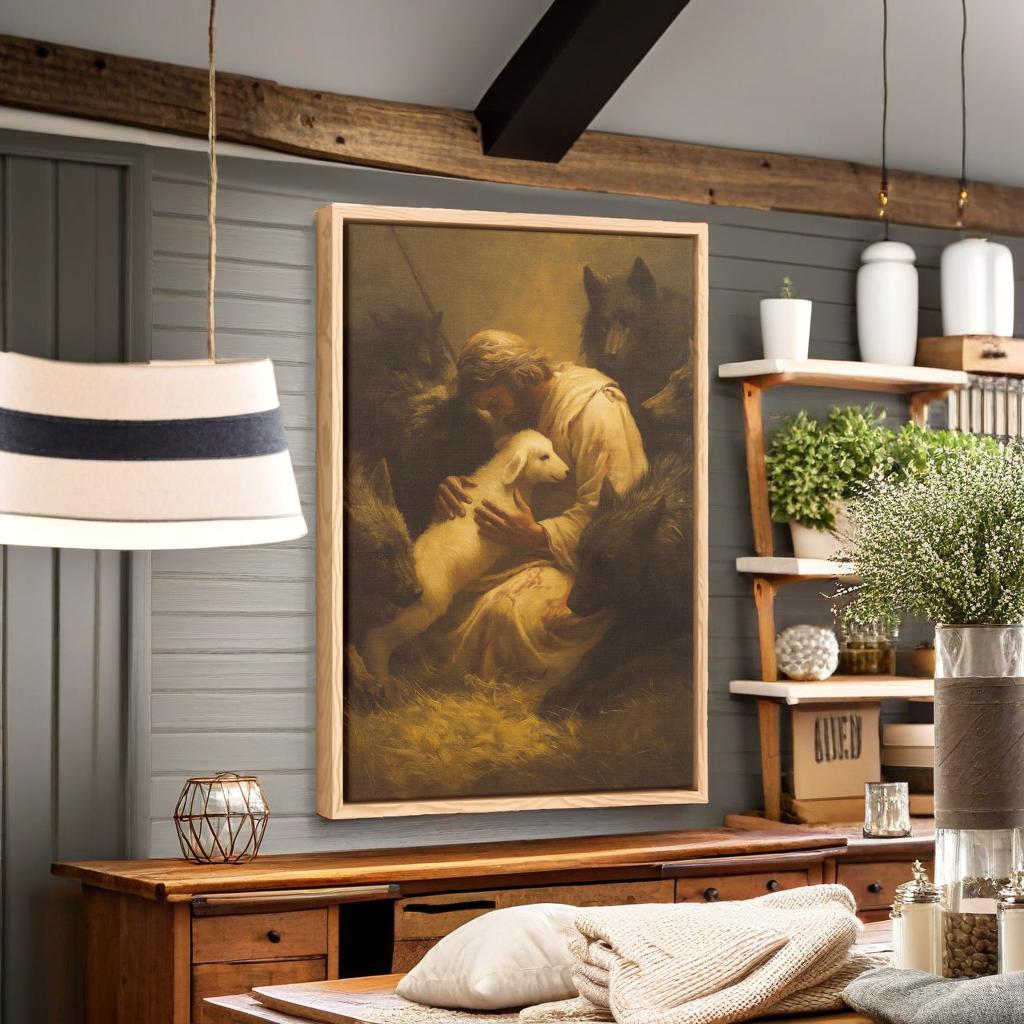 The Good Shepherd Canvas