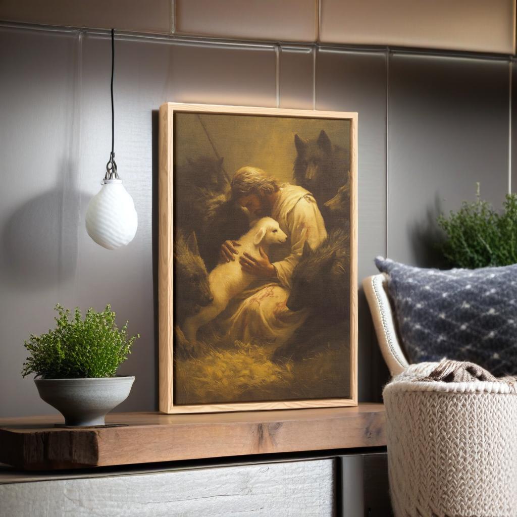 The Good Shepherd Canvas