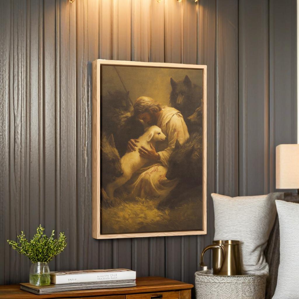 The Good Shepherd Canvas