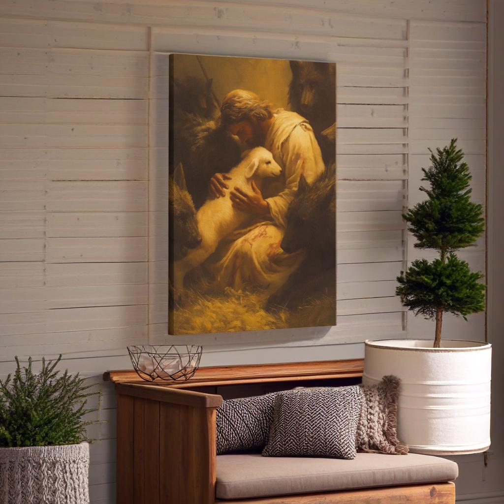 The Good Shepherd Canvas