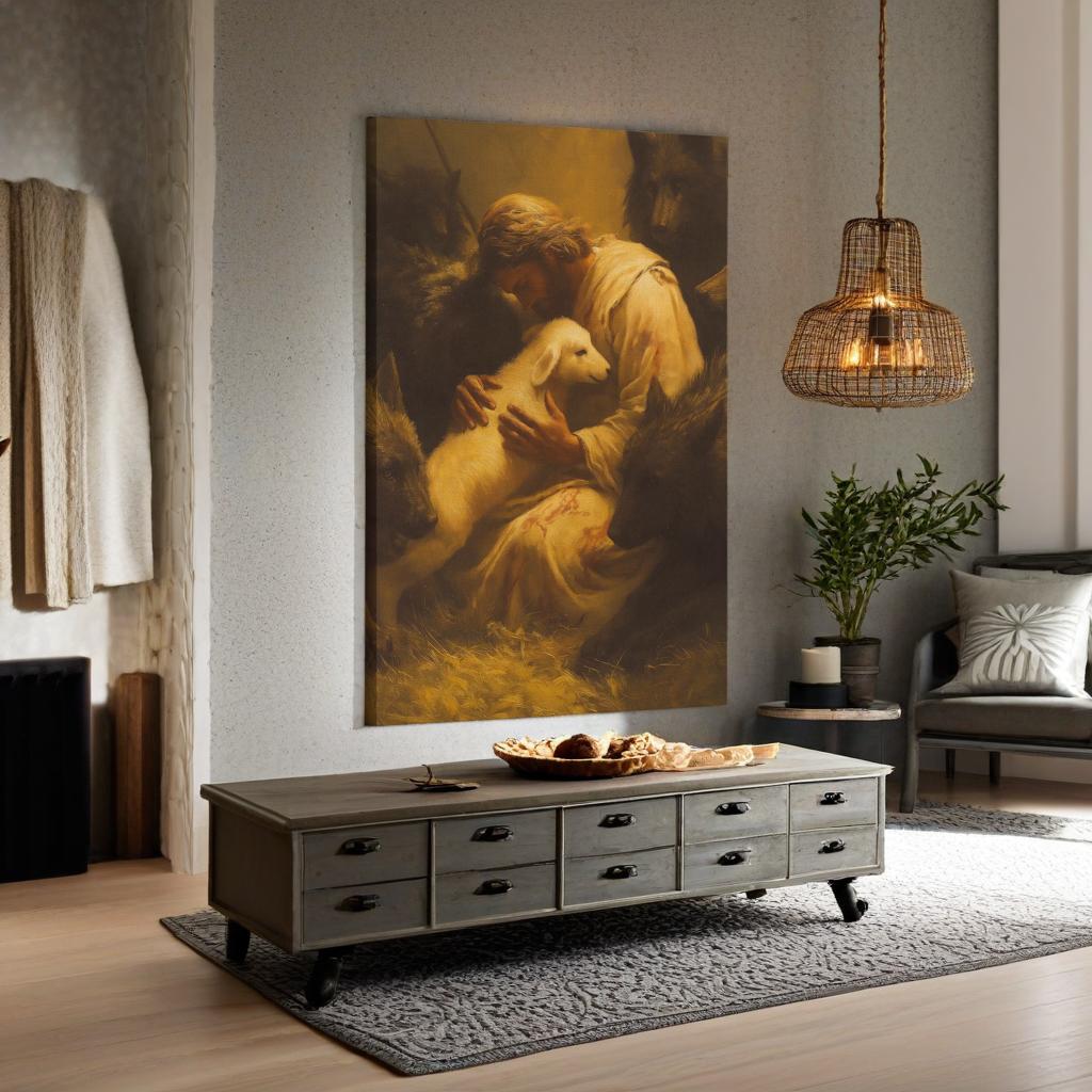 The Good Shepherd Canvas