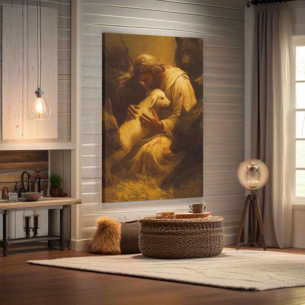 The Good Shepherd Canvas